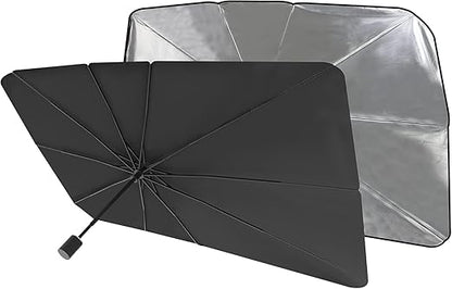 Windshield Sun Shade, Compact Folding Design