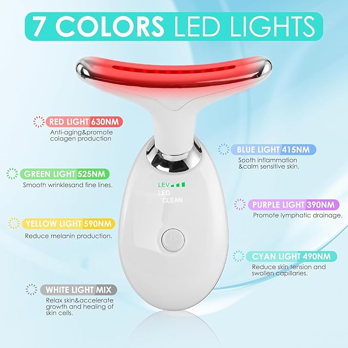 Face Massager Against Wrinkles, V Shape Face Device