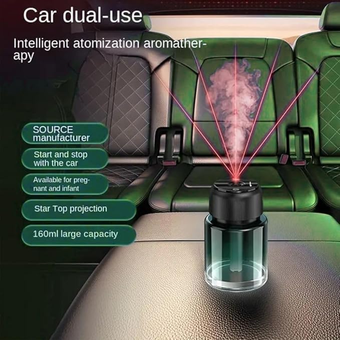 Car Fragrance | Multi-Mode Adjustable | Car Diffuser Perfume 160ml