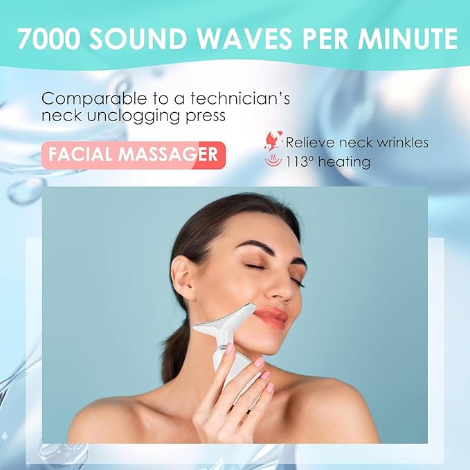 Face Massager Against Wrinkles, V Shape Face Device
