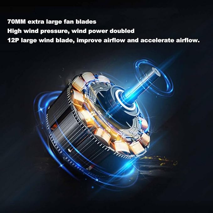 TurboJet Mini Blower – 48V Lithium-Powered Handheld Air Force