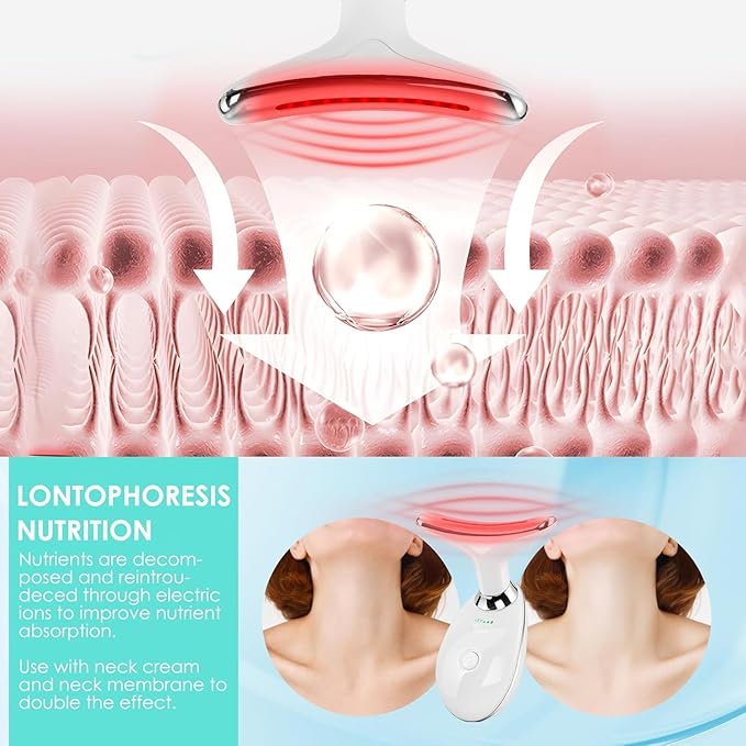 Face Massager Against Wrinkles, V Shape Face Device